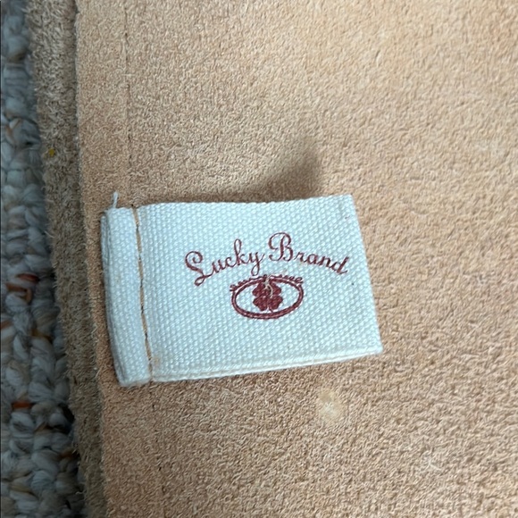 Lucky Brand Vintage Tan Leather Hobo Bag - Picture 8 of 11